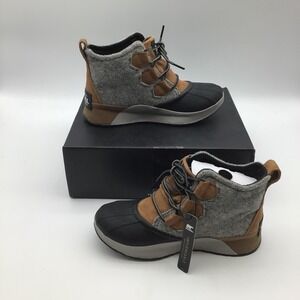 Sorel Gray and Brown Winter Boots